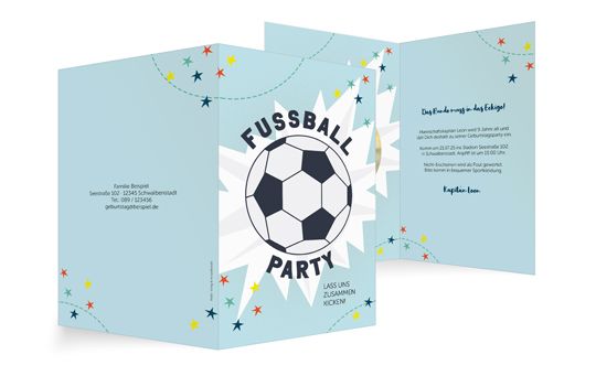 Fussball-Party